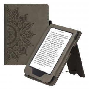 Husa kwmobile pentru Kobo Clara 2E, Piele ecologica, Gri, 60055.01 - Img 1