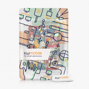 Husa kwmobile pentru Kobo Clara 2E, Piele ecologica, Multicolor, 60056.06 - Img 4