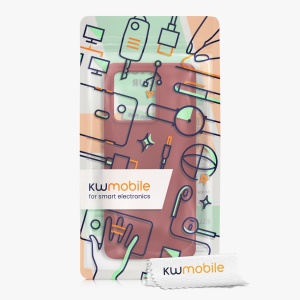 Husa Kwmobile pentru Motorola Edge 40, Rosu inchis, Silicon, KWM0000197B006C - Img 8