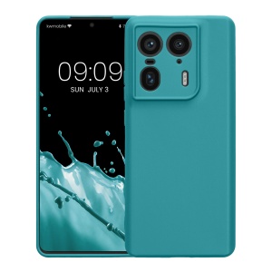 Husa Kwmobile pentru Motorola Edge 50 Ultra, Albastru, Silicon, KWM000022SW002C - Img 2