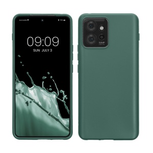 Husa Kwmobile pentru Motorola ThinkPhone, Verde, Silicon, KWM000018PC002C - Img 1