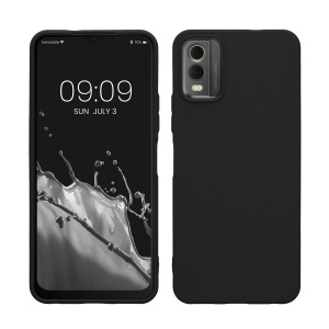 Husa Kwmobile pentru Nokia C32, Negru, Silicon, KWM000021KO001C - Img 1
