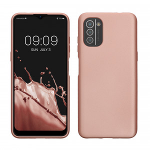 Husa kwmobile pentru Nokia G21/G11, Silicon, Roz, 60136.31 - Img 1