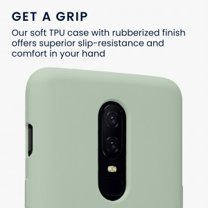 Husa Kwmobile pentru OnePlus 6, Silicon, Verde, 46122.172 - Img 4