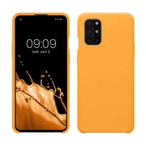 Husa Kwmobile pentru OnePlus 8T, Portocaliu, Silicon, KWM0000123Q024C - Img 1