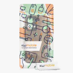 Husa Kwmobile pentru OnePlus Nord 2T, Lemn, Maro, 58766.18 - Img 6
