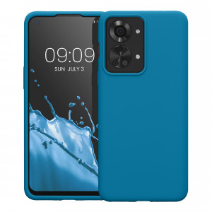 Husa Kwmobile pentru OnePlus Nord 2T, Silicon, Albastru, 58764.224 - Img 2