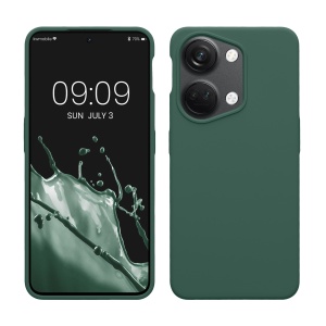 Husa Kwmobile pentru OnePlus Nord 3 5G, Verde, Silicon, 61766.166 - Img 1