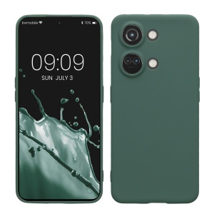Husa Kwmobile pentru OnePlus Nord 3 5G, Verde, Silicon, 61767.166 - Img 1