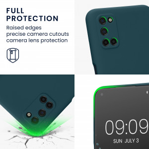 Husa Kwmobile pentru OPPO A52 / A72 (4G), Silicon, Verde, 57575.57 - Img 4