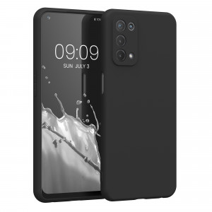 Husa Kwmobile pentru OPPO A74 5G/A54 5G, Silicon, Negru, 57256.47 - Img 1