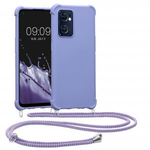 Husa Kwmobile pentru OPPO Find X5 Lite, Silicon, Albastru, 58647.108 - Img 1