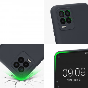 Husa Kwmobile pentru Realme 8 (2021)/8 Pro (2021), Silicon, Negru, 57573.47 - Img 8