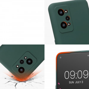 Husa Kwmobile pentru Realme GT Neo 2, Silicon, Verde, 57579.169 - Img 8