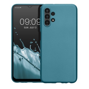 Husa Kwmobile pentru Samsung Galaxy A13, Albastru, Silicon, 57956.251 - Img 2
