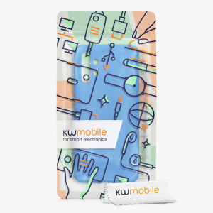 Husa Kwmobile pentru Samsung Galaxy A13, Silicon, Albastru, 57805.228 - Img 7