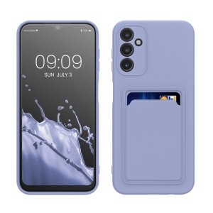 Husa Kwmobile pentru Samsung Galaxy A14 5G, Mov, Silicon, KWM0000191A004C - Img 1