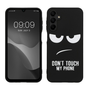 Husa Kwmobile pentru Samsung Galaxy A15 5G, Negru/Alb, Silicon, KWM000021QA001C - Img 1