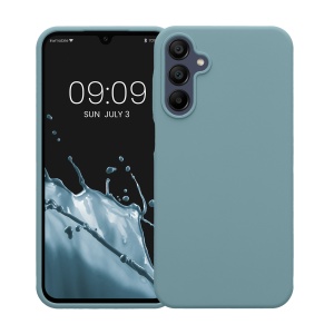 Husa Kwmobile pentru Samsung Galaxy A15 5G, Verde, Silicon, KWM000021MF024C - Img 2