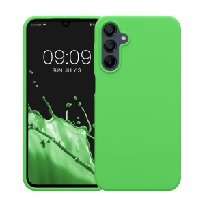 Husa Kwmobile pentru Samsung Galaxy A15 5G, Verde, Silicon, KWM000021MF009C - Img 2
