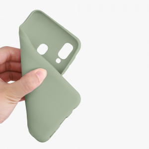 Husa Kwmobile pentru Samsung Galaxy A20e, Silicon, Verde, 48738.172 - Img 7