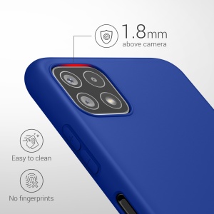Husa Kwmobile pentru Samsung Galaxy A22 5G, Albastru, Silicon, KWM0000138D037C - Img 4