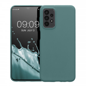 Husa Kwmobile pentru Samsung Galaxy A23/Galaxy A23 5G, Albastru, Silicon, 57804.207 - Img 2