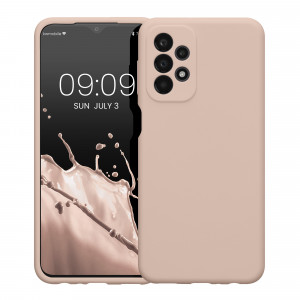 Husa kwmobile pentru Samsung Galaxy A23 /Galaxy A23 5G, Silicon, Roz, 57829.225 - Img 2