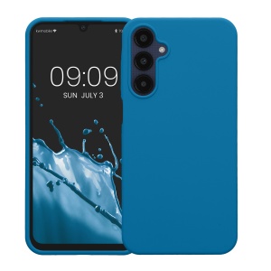 Husa Kwmobile pentru Samsung Galaxy A25, Albastru, Silicon, KWM000021MV018C - Img 2