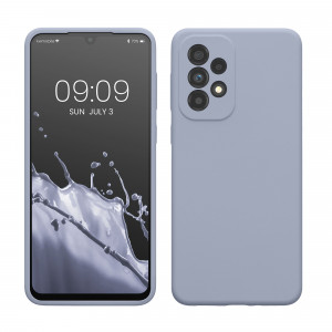 Husa kwmobile pentru Samsung Galaxy A33 5G, Silicon, Albastru, 57833.58 - Img 1
