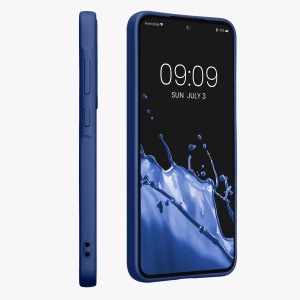 Husa Kwmobile pentru Samsung Galaxy A35, Albastru, Silicon, KWM000021PC002C - Img 4