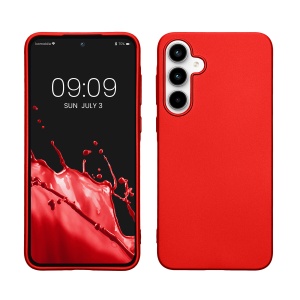 Husa Kwmobile pentru Samsung Galaxy A35, Rosu, Silicon, KWM000021PC003C - Img 1