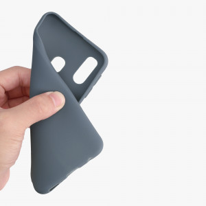 Husa Kwmobile pentru Samsung Galaxy A40, Silicon, Albastru, 48547.202 - Img 7