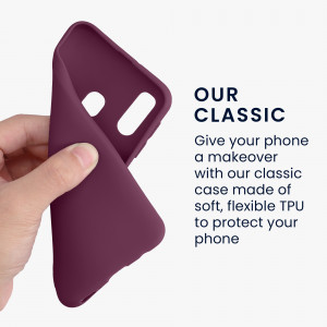 Husa Kwmobile pentru Samsung Galaxy A40, Silicon, Violet, 48547.187 - Img 4