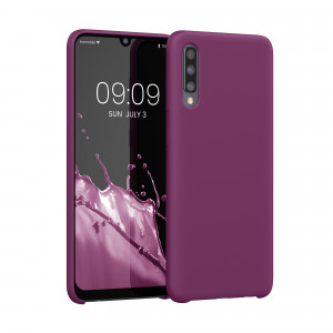 Husa Kwmobile pentru Samsung Galaxy A50, Silicon, Violet, 48715.187 - Img 1