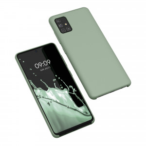 Husa Kwmobile pentru Samsung Galaxy A51, Silicon, Verde, 51197.172 - Img 2