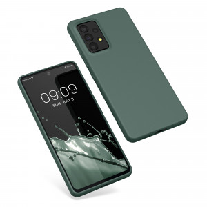 Husa Kwmobile pentru Samsung Galaxy A53 5G, Silicon, Verde, 57808.171 - Img 2