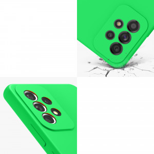 Husa kwmobile pentru Samsung Galaxy A53 5G, Silicon, Verde, 57835.44 - Img 8