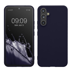 Husa Kwmobile pentru Samsung Galaxy A54 5G, Albastru inchis, Silicon, KWM000018FR039C - Img 1