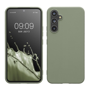Husa Kwmobile pentru Samsung Galaxy A54 5G, Verde deschis, Silicon, 60796.172 - Img 1