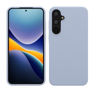 Husa Kwmobile pentru Samsung Galaxy A55, Albastru deschis, Silicon, KWM000021ME003C - Img 1