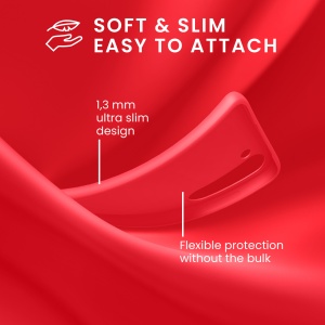 Husa Kwmobile pentru Samsung Galaxy A55, Roz, Silicon, KWM000021MG004C - Img 4