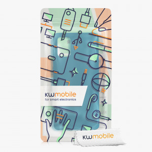 Husa kwmobile pentru Samsung Galaxy A71, Silicon, Albastru, 51209.228 - Img 6