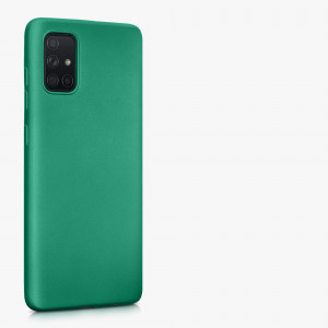 Husa Kwmobile pentru Samsung Galaxy A71, Silicon, Verde, 51213.170 - Img 8