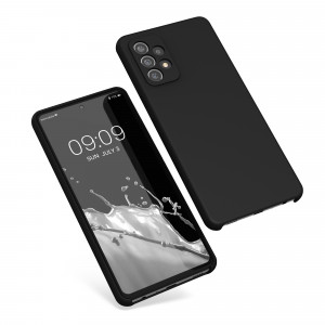 Husa Kwmobile pentru Samsung Galaxy A72, Silicon, Negru, 54359.01 - Img 2
