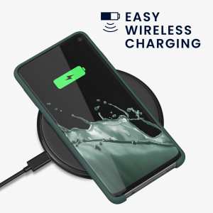 Husa Kwmobile pentru Samsung Galaxy S10, Silicon, Verde, 47732.169 - Img 7