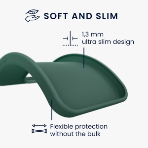 Husa Kwmobile pentru Samsung Galaxy S20 FE, Verde, Silicon, KWM0000121L070C - Img 5