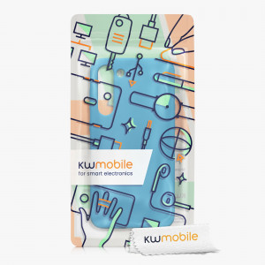 Husa kwmobile pentru Samsung Galaxy S23 Plus, Silicon, Albastru, 60274.224 - Img 8