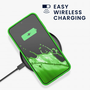 Husa kwmobile pentru Samsung Galaxy S23 Plus, Silicon, Verde , 60274.159 - Img 7