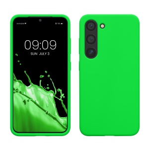 Husa Kwmobile pentru Samsung Galaxy S23, Verde, Silicon, KWM000017WB042C - Img 1